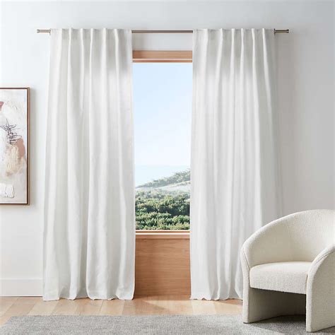 crate and barrel curtains